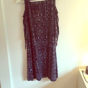 Dress with cut outs.